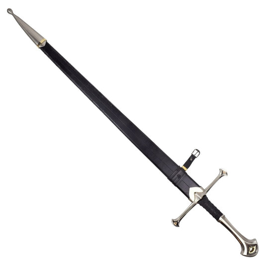Aragorn's Steel Display Sword Replica (Andúril) with Scabbard - The Lord of the Rings Series (033CU)