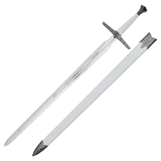 Geralt's Steel Display Sword Replica (Silver) - The Witcher Series (ZS1232)