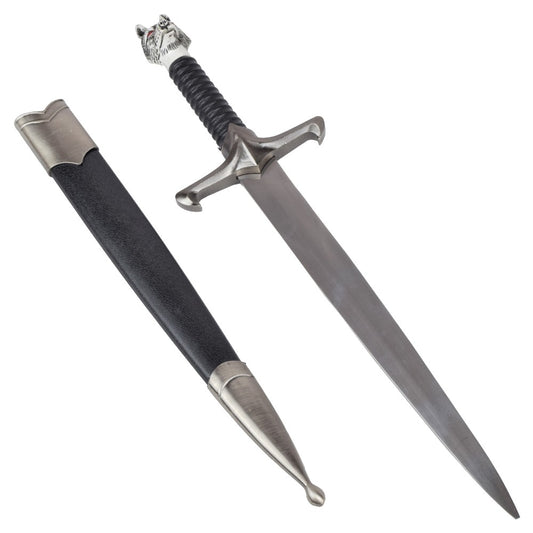 Jon Snow's Steel Display Dagger Replica - Game of Thrones Series (ZS4224)