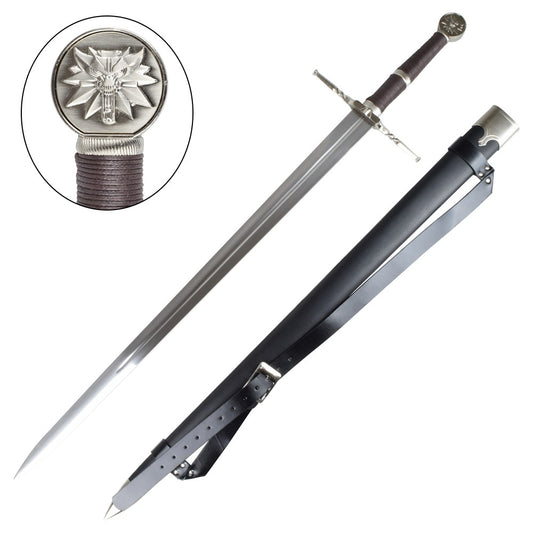 Geralt's Steel Display Sword Replica - The Witcher 3: Wild Hunt Series (ZS637)