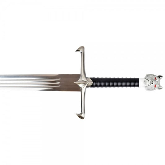 Jon Snow's Steel Display Sword Replica (Longclaw) - Game of Thrones Series (ZS641B)