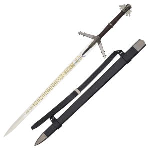 Geralt's Steel Display Sword Replica (Aerondight) - The Witcher Series (ZS125N)