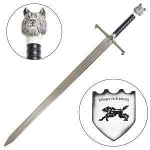 Jon Snow's Steel Display Sword Replica (Longclaw) - Game of Thrones Series (ZS641B)