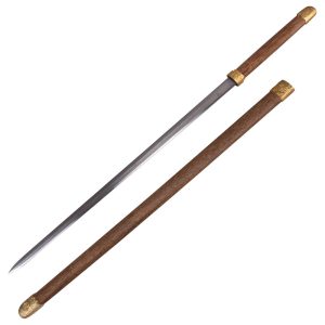 Traditional Chokuto Japanese Sword (ZSTZ6051)