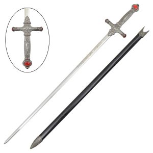 Godric Gryffindor's Steel Display Sword Replica - Harry Potter Series (ZS697)